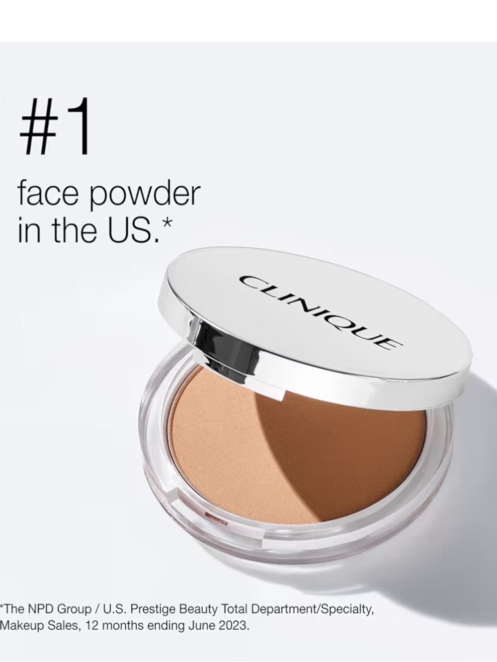 Clinique Compact Face Powder - Warm Beige